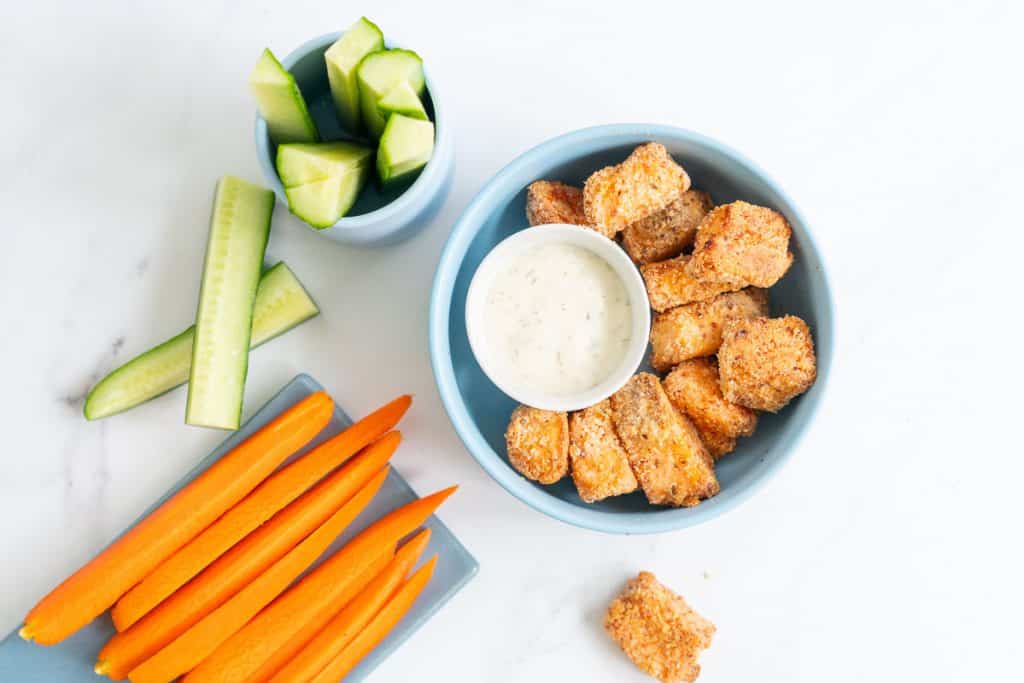 Crispy Baked Salmon Nuggets Recipe My Kids Lick The Bowl