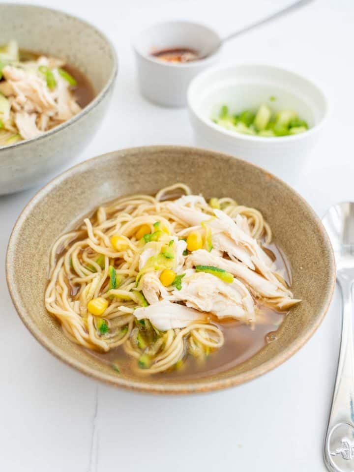 Asian Chicken Noodle Soup - My Kids Lick The Bowl