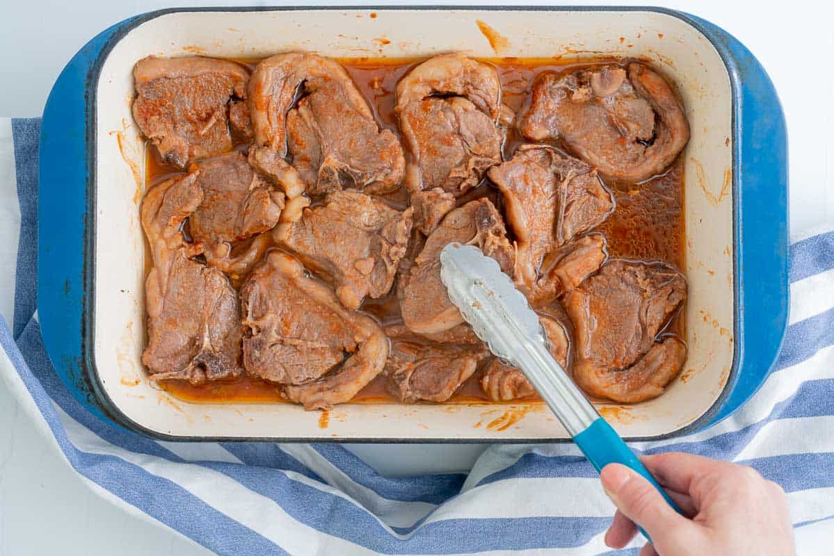 Sticky Oven-Baked Lamb Chops - My Kids Lick The Bowl