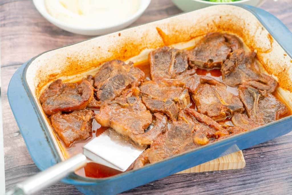 Sticky Oven-Baked Lamb Chops - My Kids Lick The Bowl
