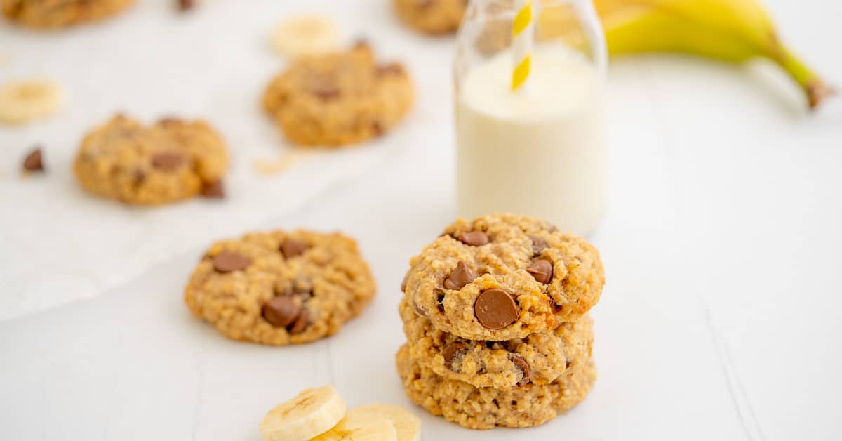 Banana Oatmeal Cookies My Kids Lick The Bowl