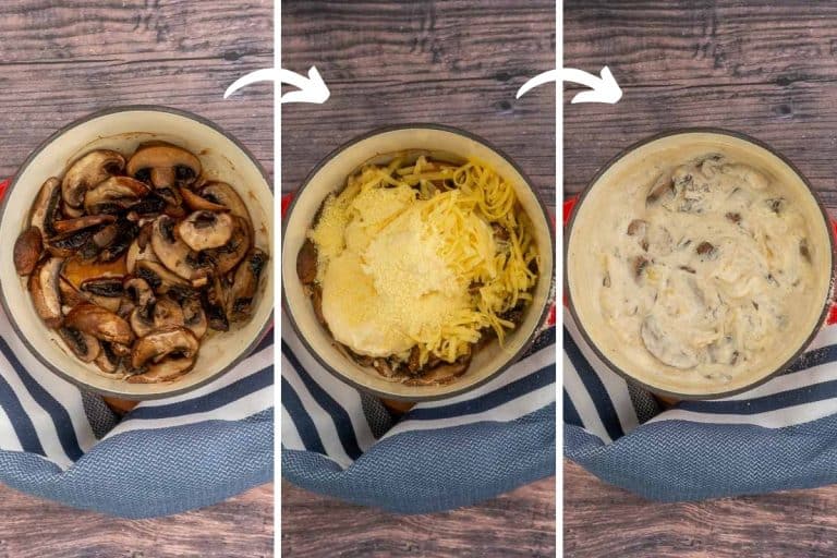 Baked Mushroom Cheese Dip My Kids Lick The Bowl