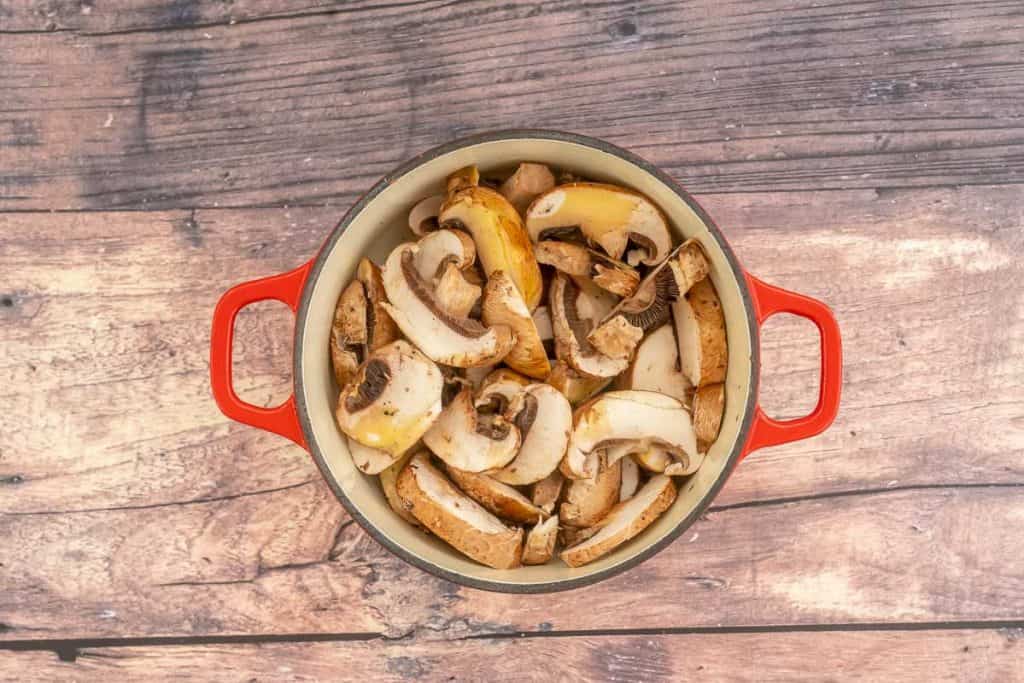 Baked Mushroom Cheese Dip My Kids Lick The Bowl