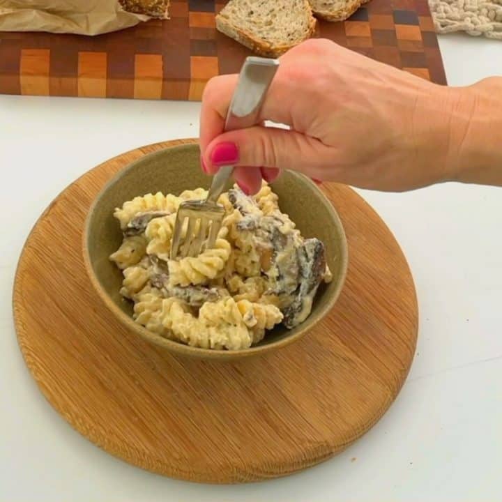 Baked Mushroom Cheese Dip My Kids Lick The Bowl