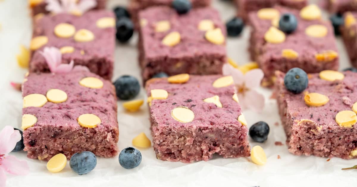 Blueberry Cookie Bars - My Kids Lick The Bowl