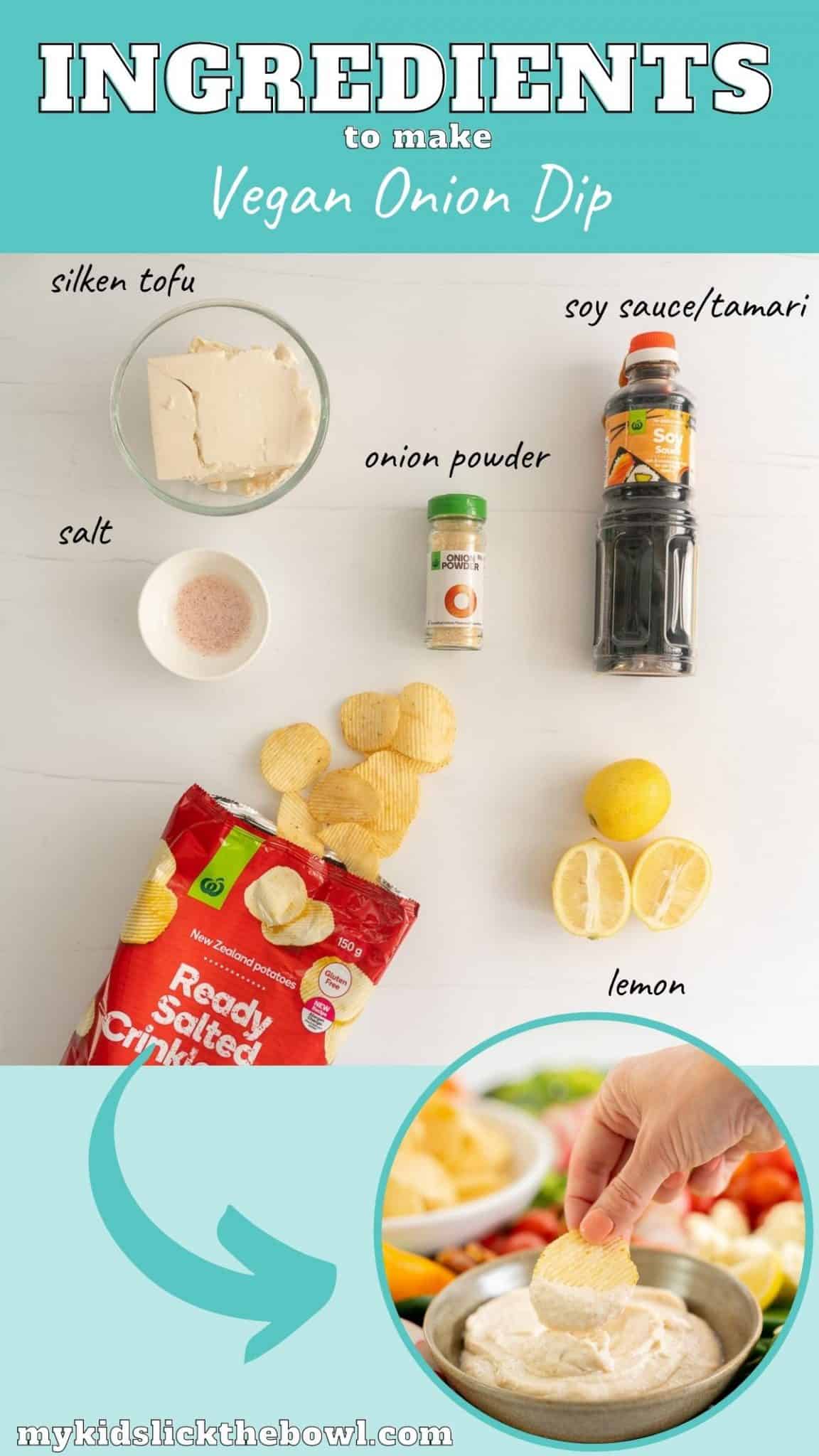 Kiwi Onion Dip (Vegan) My Kids Lick The Bowl