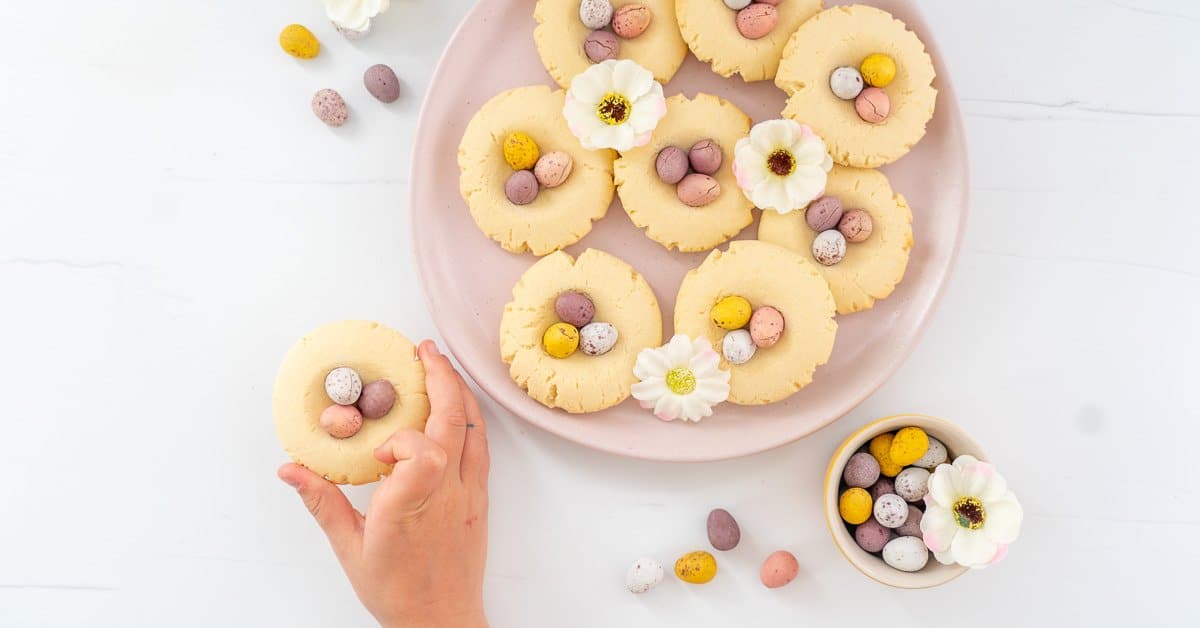Mini Egg Cookies - My Kids Lick The Bowl