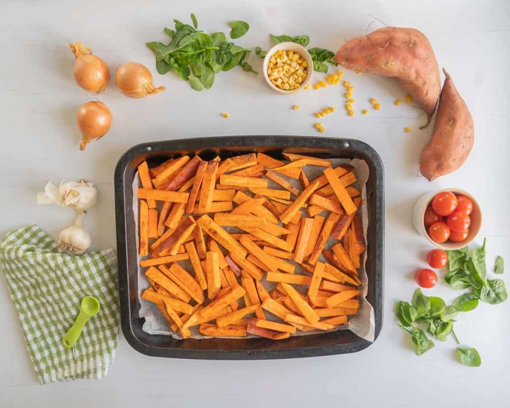 Loaded Kumara Chips My Kids Lick The Bowl