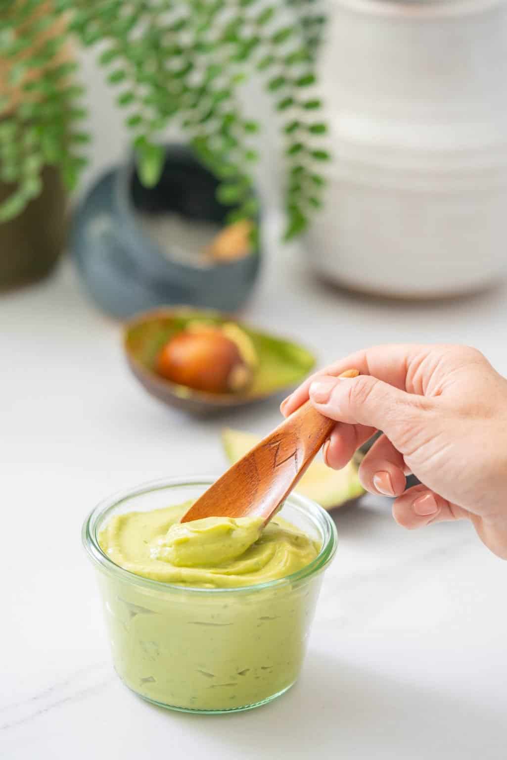 Avocado Aioli - My Kids Lick The Bowl