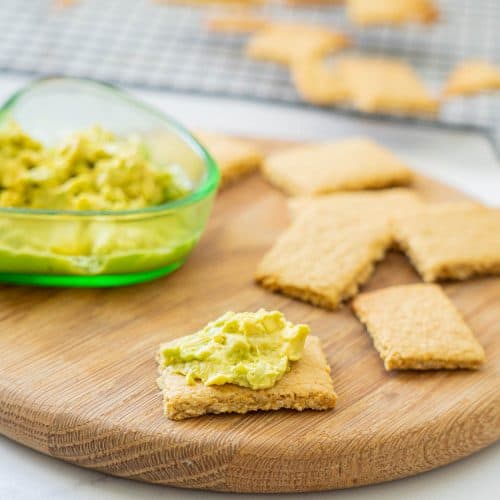 Hummus Cracker Recipe My Kids Lick The Bowl