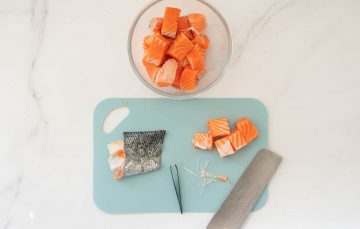 Salmon pasta bake - My Kids Lick The Bowl