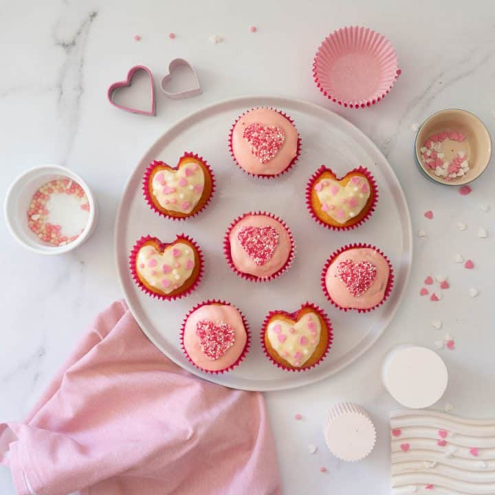 Valentines Cupcakes - My Kids Lick The Bowl