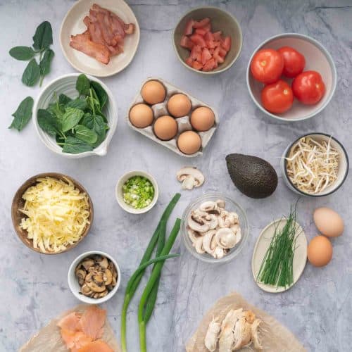 Rice Paper Omelette - My Kids Lick The Bowl