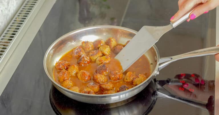 Honey Garlic Meatballs - My Kids Lick The Bowl