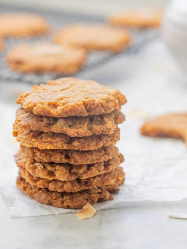 How to make Anzac Biscuits Without Oats