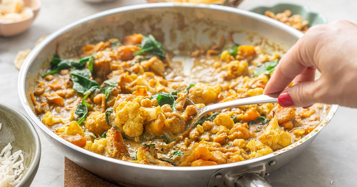 Chickpea Curry - My Kids Lick The Bowl
