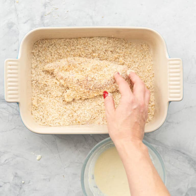 How to bread chicken without eggs My Kids Lick The Bowl