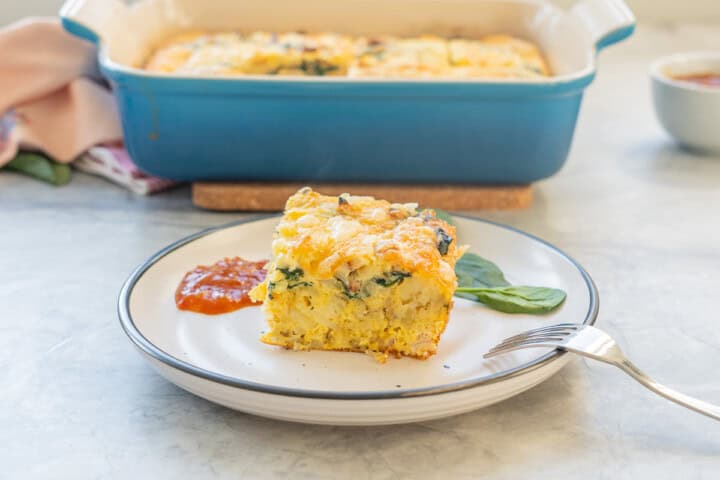 Egg Bake With Hash Browns - My Kids Lick The Bowl