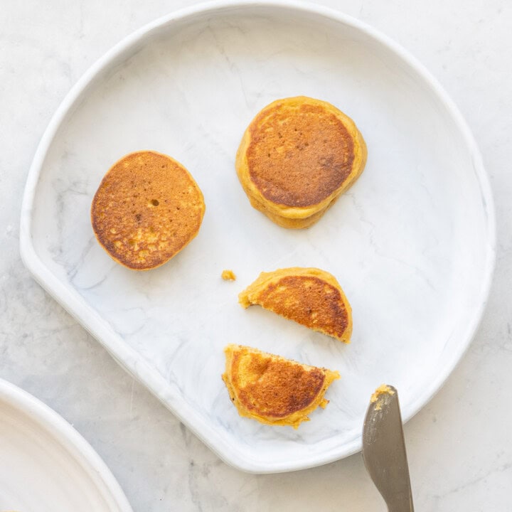 Pumpkin Pancakes For Baby - My Kids Lick The Bowl