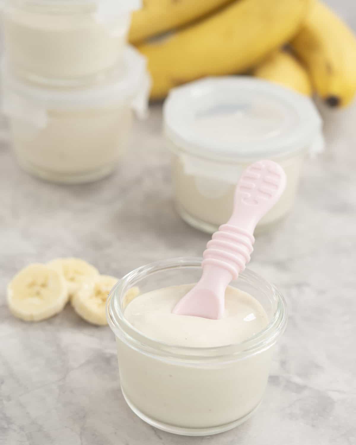 Healthy Banana Pudding